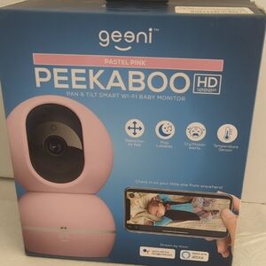Peekaboo HD Baby Monitor - Soft Pink